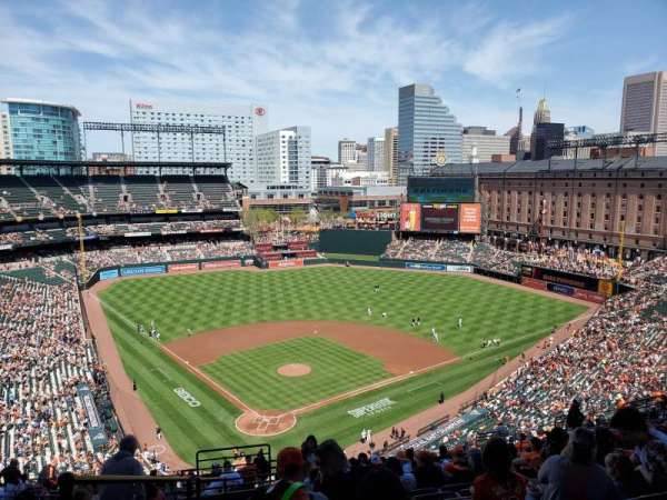 Oriole Park at Camden Yards, section: 332, row: 23, seat: 18