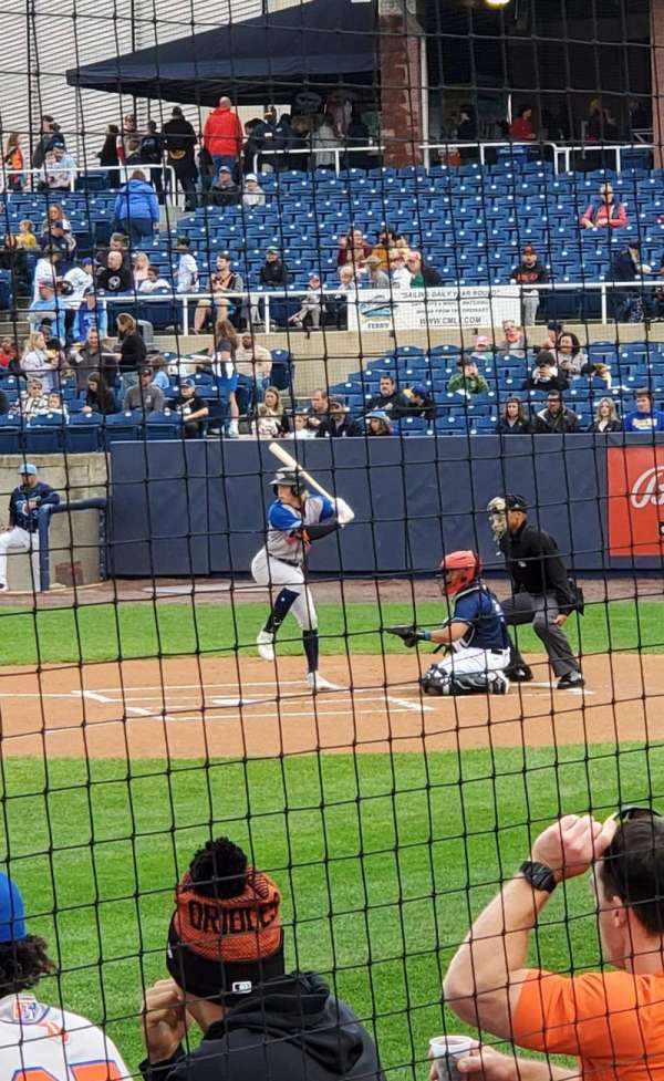 Frawley Stadium, section: 22, row: 1, seat: 4