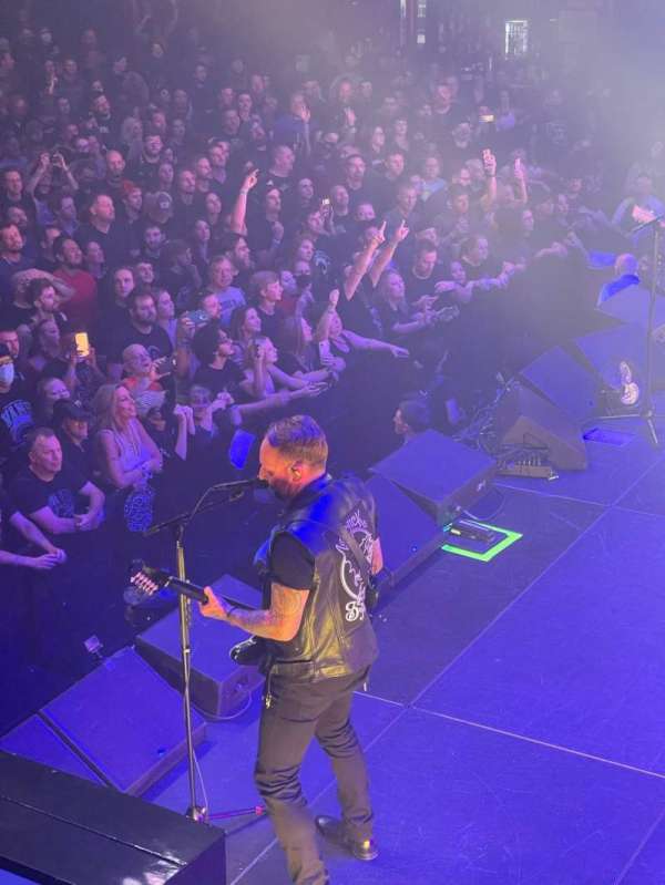 The Tabernacle, section: 207, row: 1, seat: 1