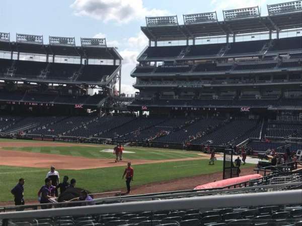 Nationals Park, section: 112, row: R, seat: 14