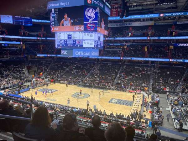 Capital One Arena, section: 202, row: F, seat: 4
