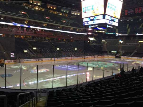 Nationwide Arena, section: 106, row: Q, seat: 20