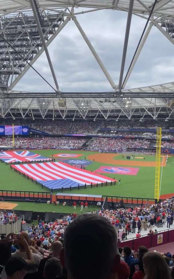 London Stadium, section: 246, row: 52, seat: 133