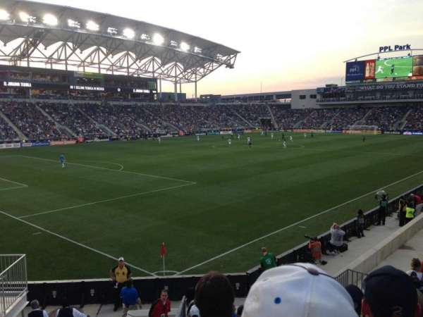 Subaru Park, section: 133, row: N, seat: 12