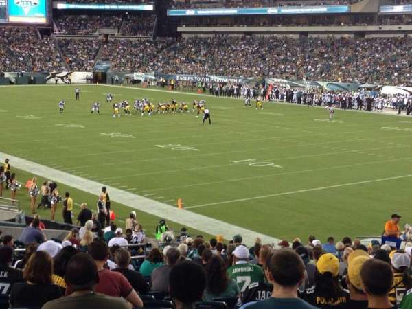 Lincoln Financial Field, section: 126, row: 26, seat: 9