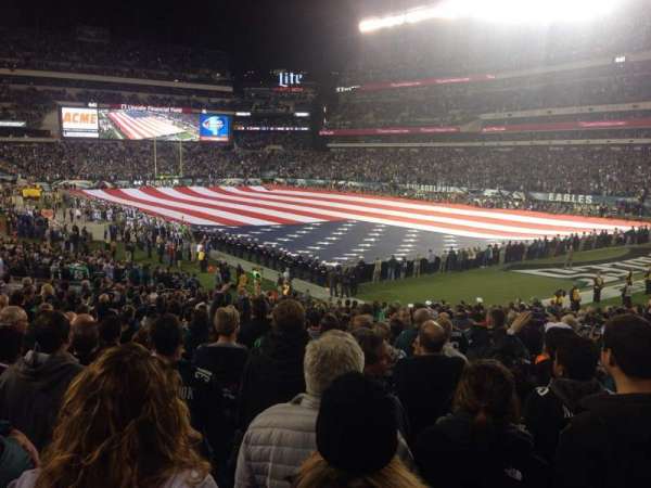 Lincoln Financial Field, section: 126, row: 26, seat: 9
