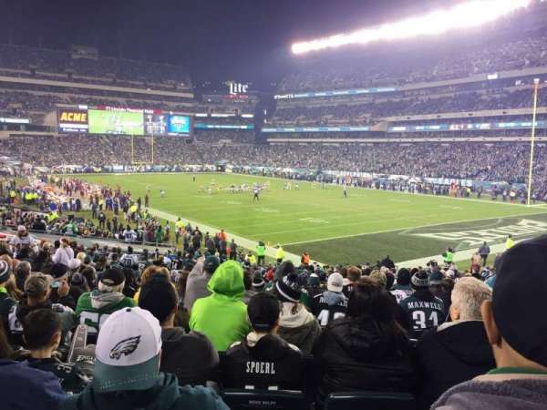 Lincoln Financial Field, section: 126, row: 26, seat: 9