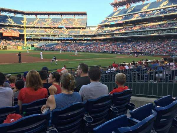 Citizens Bank Park, section: 133, row: 14, seat: 5