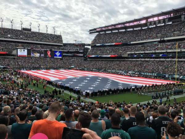 Lincoln Financial Field, section: 126, row: 26, seat: 9