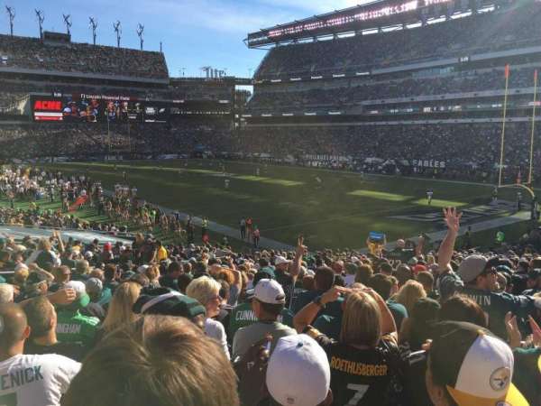 Lincoln Financial Field, section: 126, row: 26, seat: 9