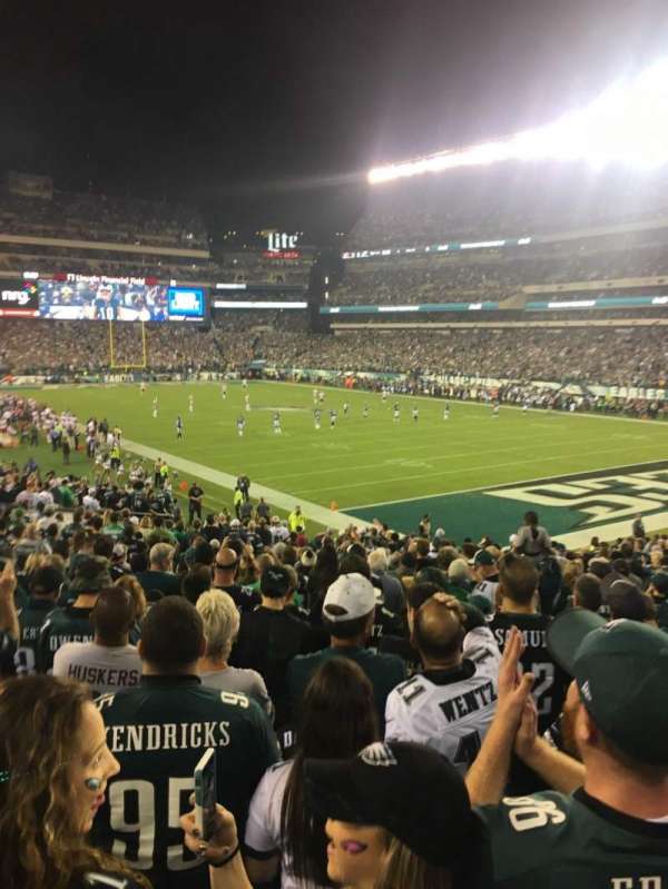 Lincoln Financial Field, section: 126, row: 26, seat: 9