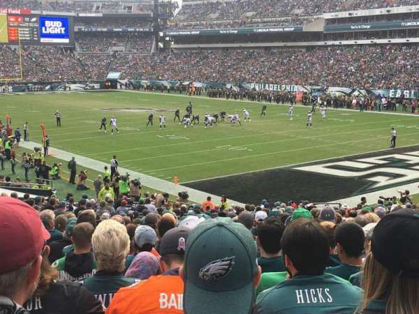 Lincoln Financial Field, section: 126, row: 26, seat: 9