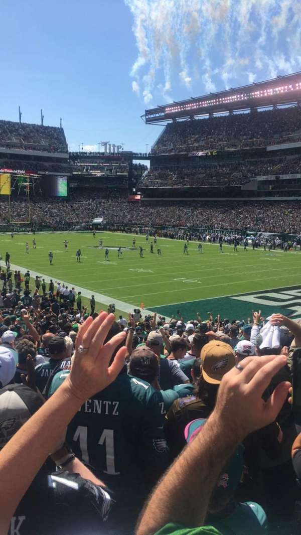 Lincoln Financial Field, section: 126, row: 26, seat: 9
