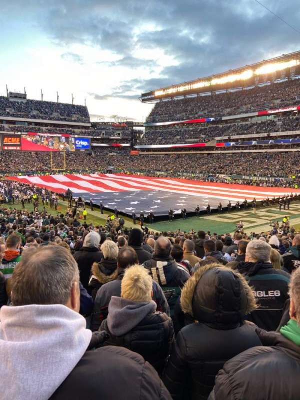 Lincoln Financial Field, section: 126, row: 26, seat: 9
