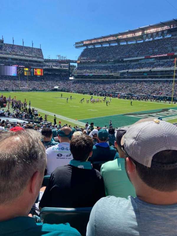 Lincoln Financial Field, section: 126, row: 26, seat: 9