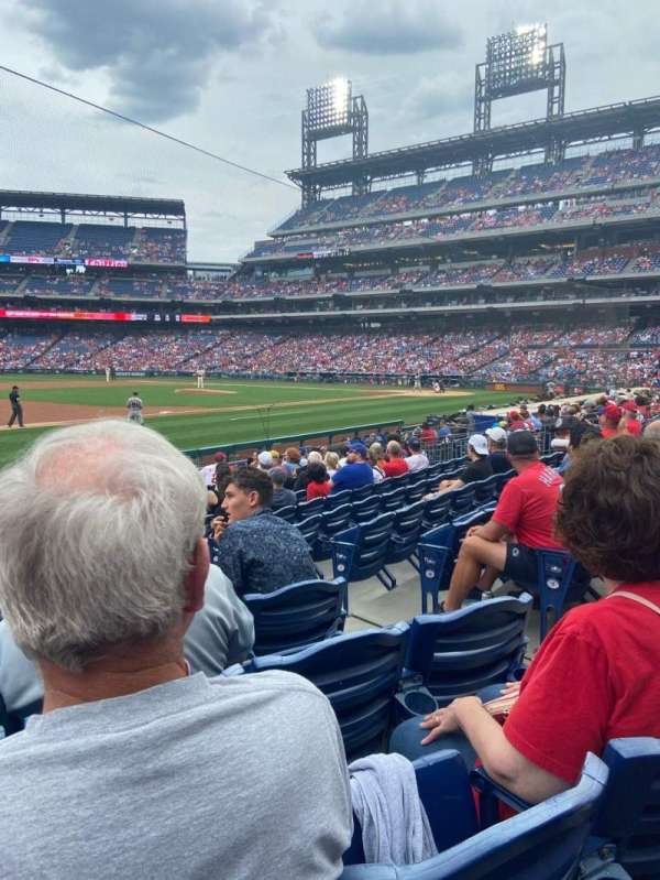 Citizens Bank Park, section: 134, row: 14, seat: 5