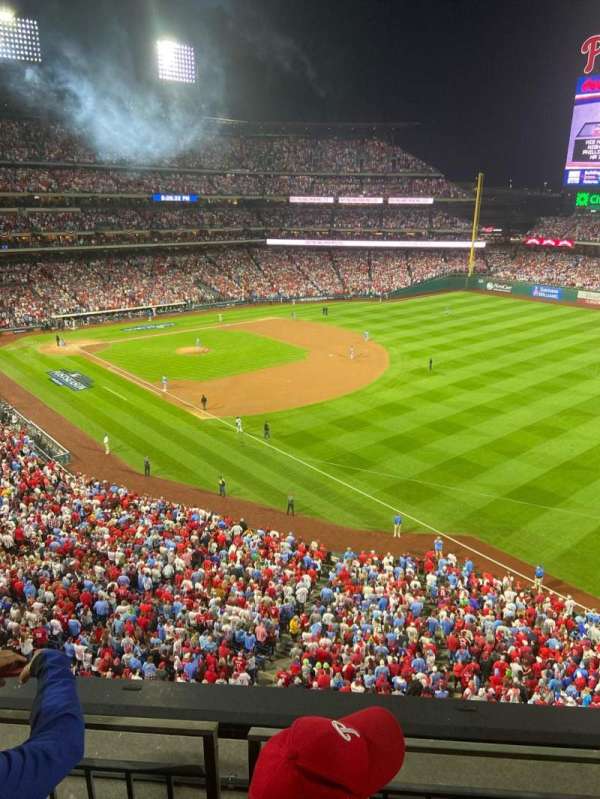 Citizens Bank Park, section: 309, row: 2, seat: 11