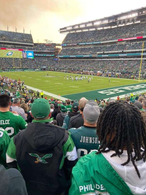 Lincoln Financial Field, section: 126, row: 26, seat: 9