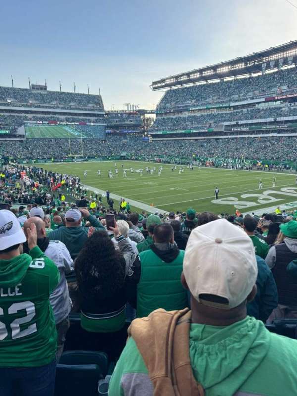 Lincoln Financial Field, section: 126, row: 26, seat: 9