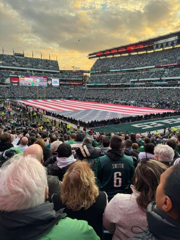 Lincoln Financial Field, section: 126, row: 26, seat: 9