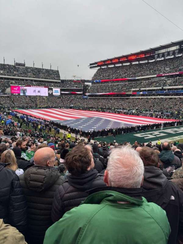 Lincoln Financial Field, section: 126, row: 26, seat: 9