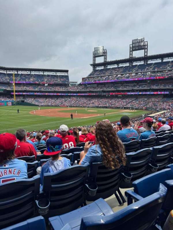 Citizens Bank Park, section: 136, row: 32, seat: 20