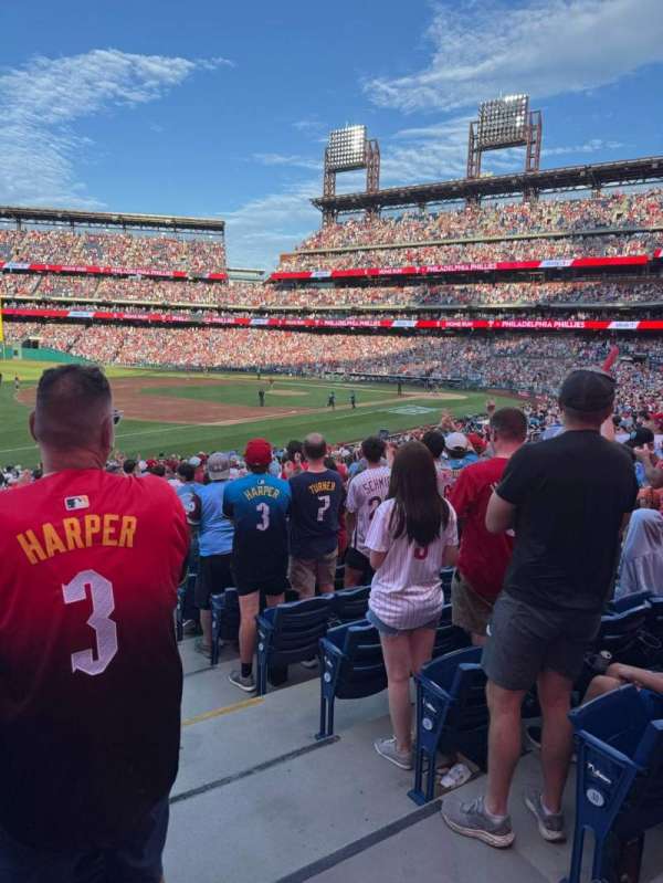 Citizens Bank Park, section: 136, row: 32, seat: 2