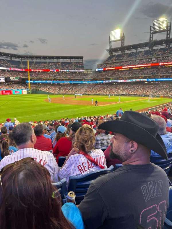 Citizens Bank Park, section: 136, row: 26, seat: 16