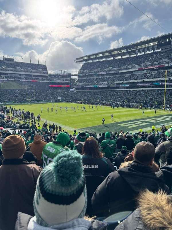Lincoln Financial Field, section: 126, row: 26, seat: 9