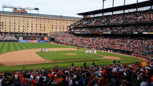 Oriole Park at Camden Yards, section: 55, row: 3, seat: 2