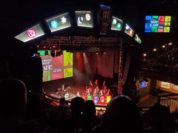 House Of Blues - Houston, section: Balcony L, row: F, seat: 110