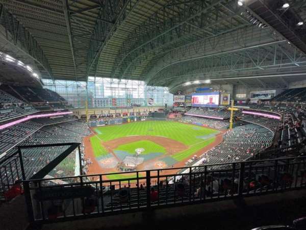 Daikin Park, section: 421, row: 2, seat: 3