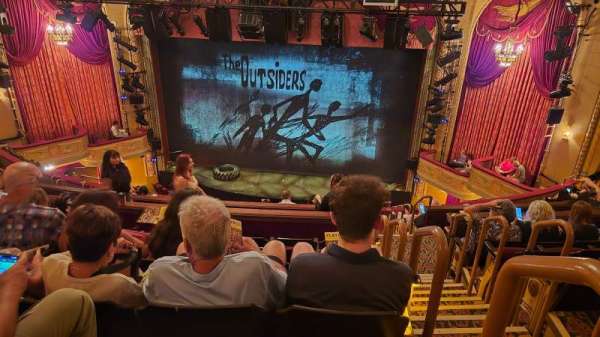 Bernard B. Jacobs Theatre, section: Mezzanine C, row: K, seat: 101