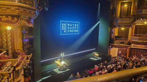 Belasco Theatre, section: Mezzanine L, row: A, seat: 19