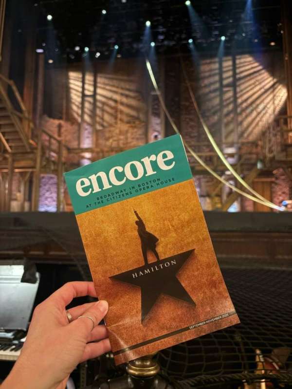 Citizens Bank Opera House, section: Orchestra C, row: AA, seat: 102