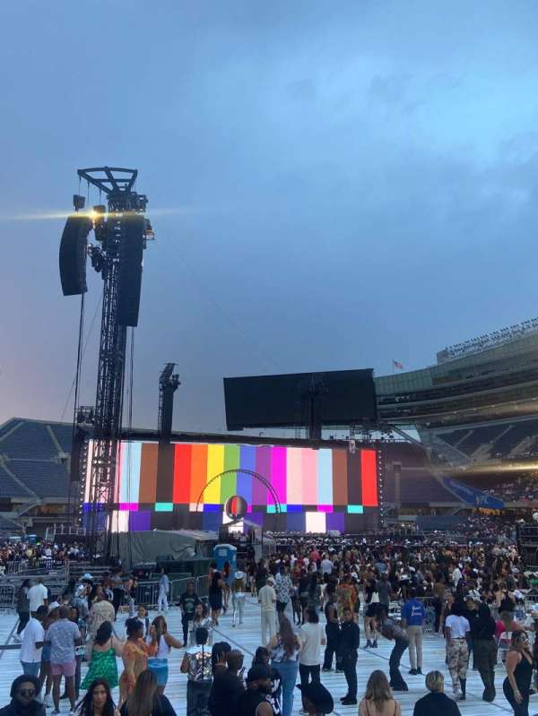 Soldier Field, section: 126, row: 3, seat: 22