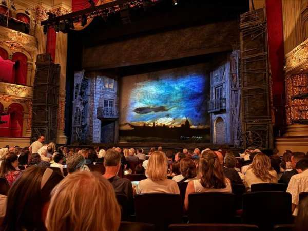 Academy Of Music, section: Parquet Right, row: G, seat: 10