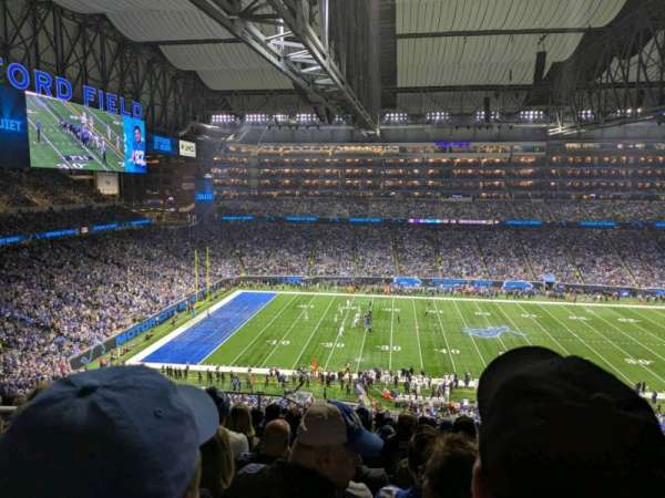 Ford Field, section: 330, row: 13, seat: 6
