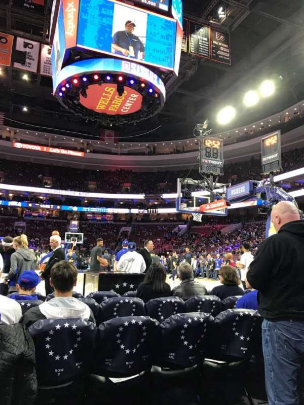 Xfinity Mobile Arena, section: R106, row: C, seat: 8-5