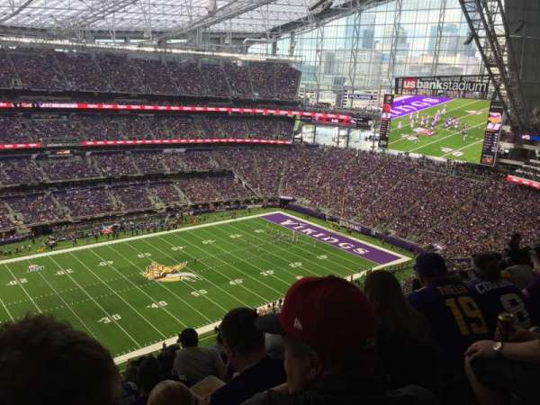 U.S. Bank Stadium, section: 315, row: 11, seat: 26