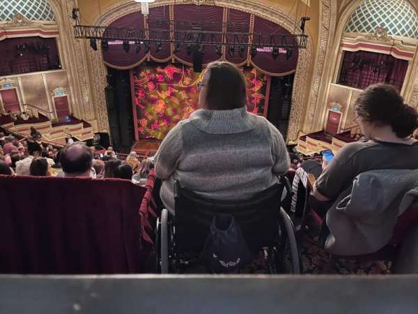 Orpheum Theatre, Minneapolis, section: Balcony 6, row: G, seat: 4