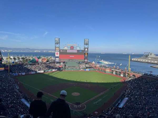 Oracle Park, section: VR315, row: 9, seat: 17