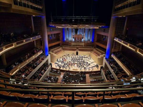 Meyerson Symphony Center, row: F, seat: 26