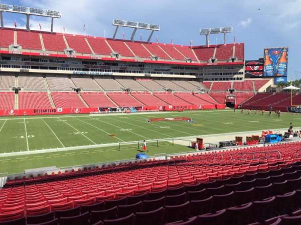Raymond James Stadium, section: 108, row: Cc, seat: 24