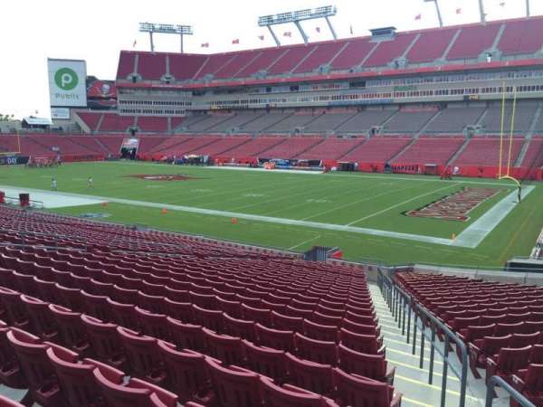 Raymond James Stadium, section: 140, row: Cc, seat: 24