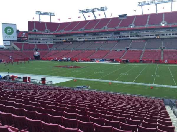 Raymond James Stadium, section: 138, row: Cc, seat: 24