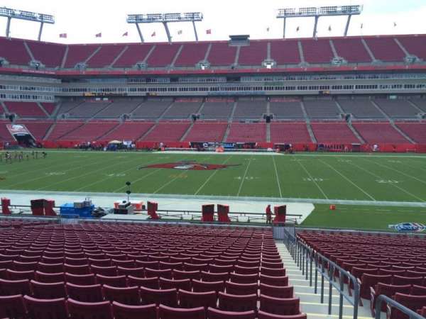Raymond James Stadium, section: 136, row: Cc, seat: 24