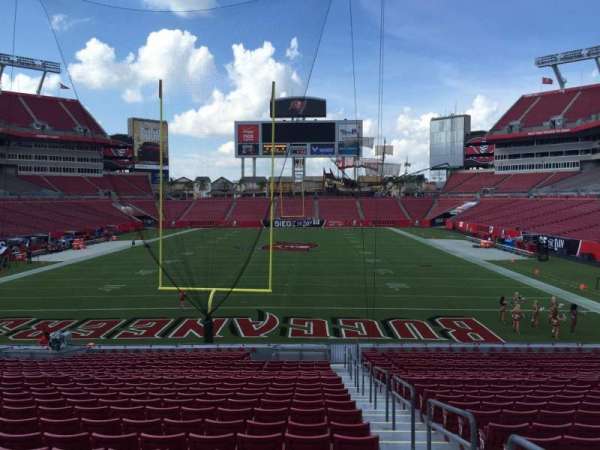 Raymond James Stadium, section: 123, row: Cc, seat: 24