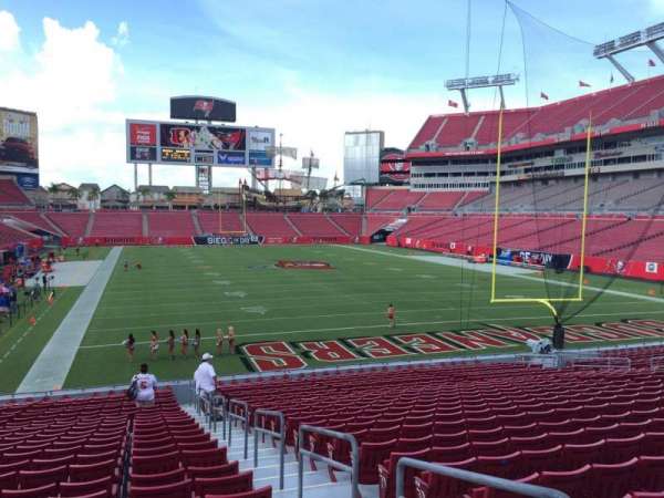 Raymond James Stadium, section: 121, row: Cc, seat: 24