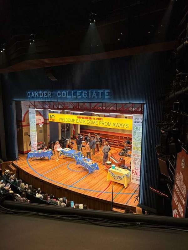 Bagley Wright Theatre, section: 6, row: AA, seat: 8